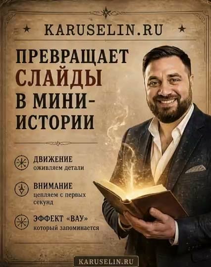 Видео-слайд с текстовым акцентом